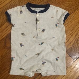 Ralph Lauren Polo Bear Print Shortall